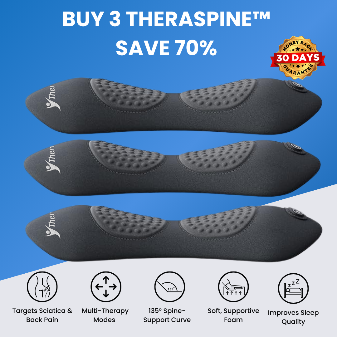 TheraSpine™ Triple Fusion Massager for Back Pain Relief