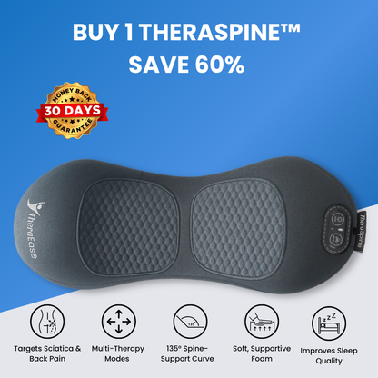 TheraSpine™ Triple Fusion Massager for Back Pain Relief