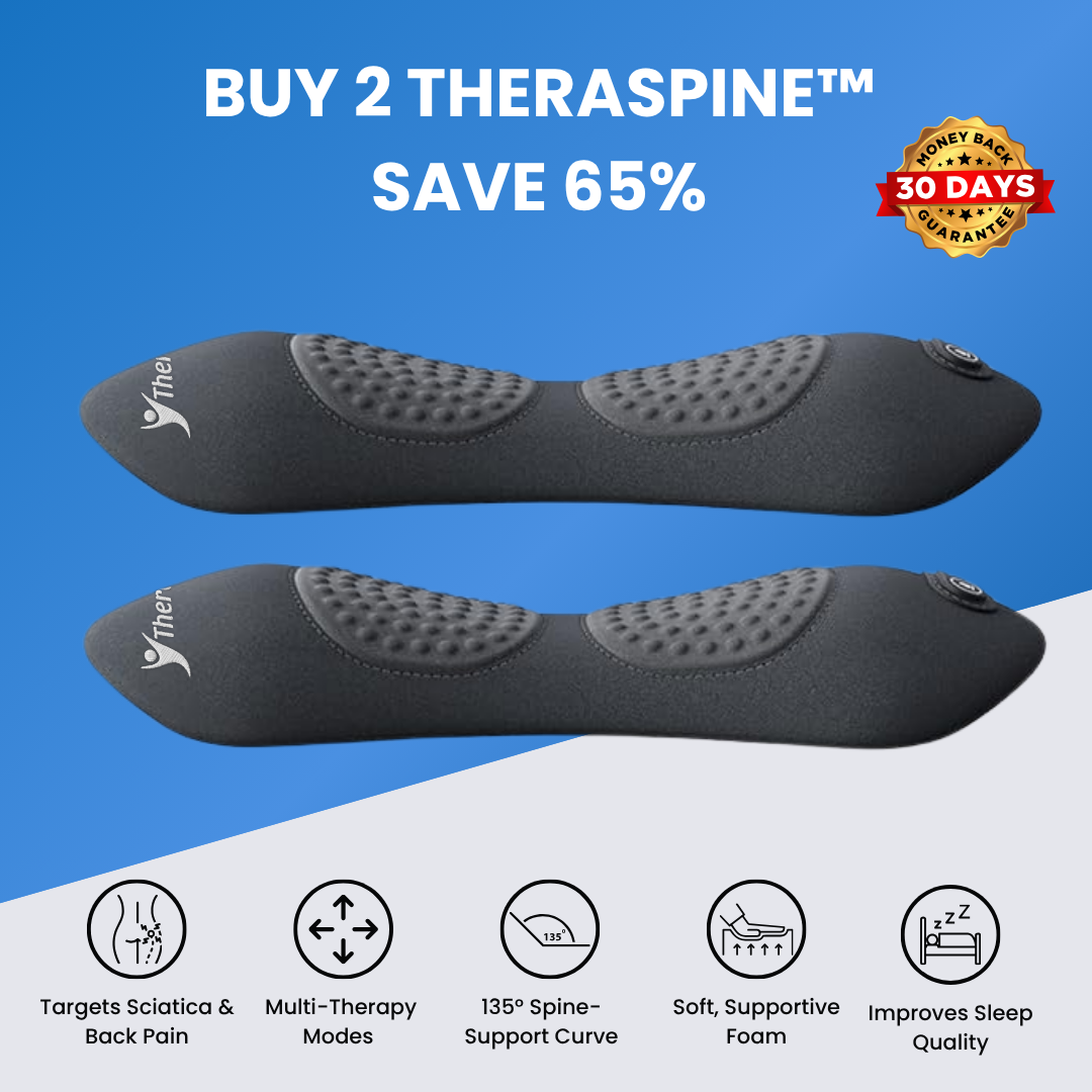 TheraSpine™ Triple Fusion Massager for Back Pain Relief