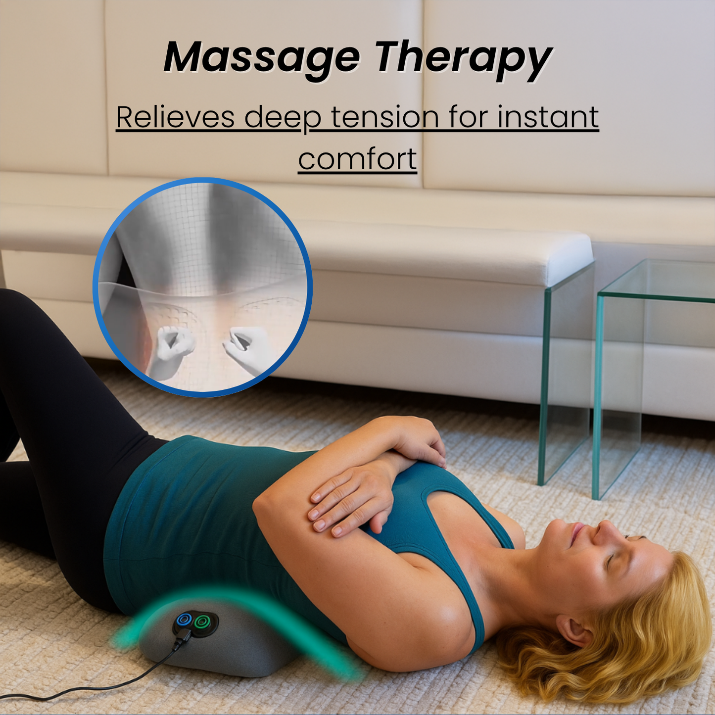 TheraSpine™ Triple Fusion Massager for Back Pain Relief