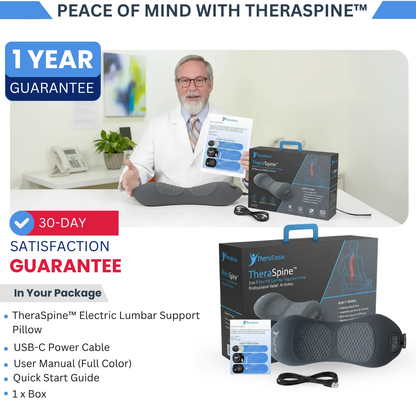 TheraSpine™ Triple Fusion Massager for Back Pain Relief