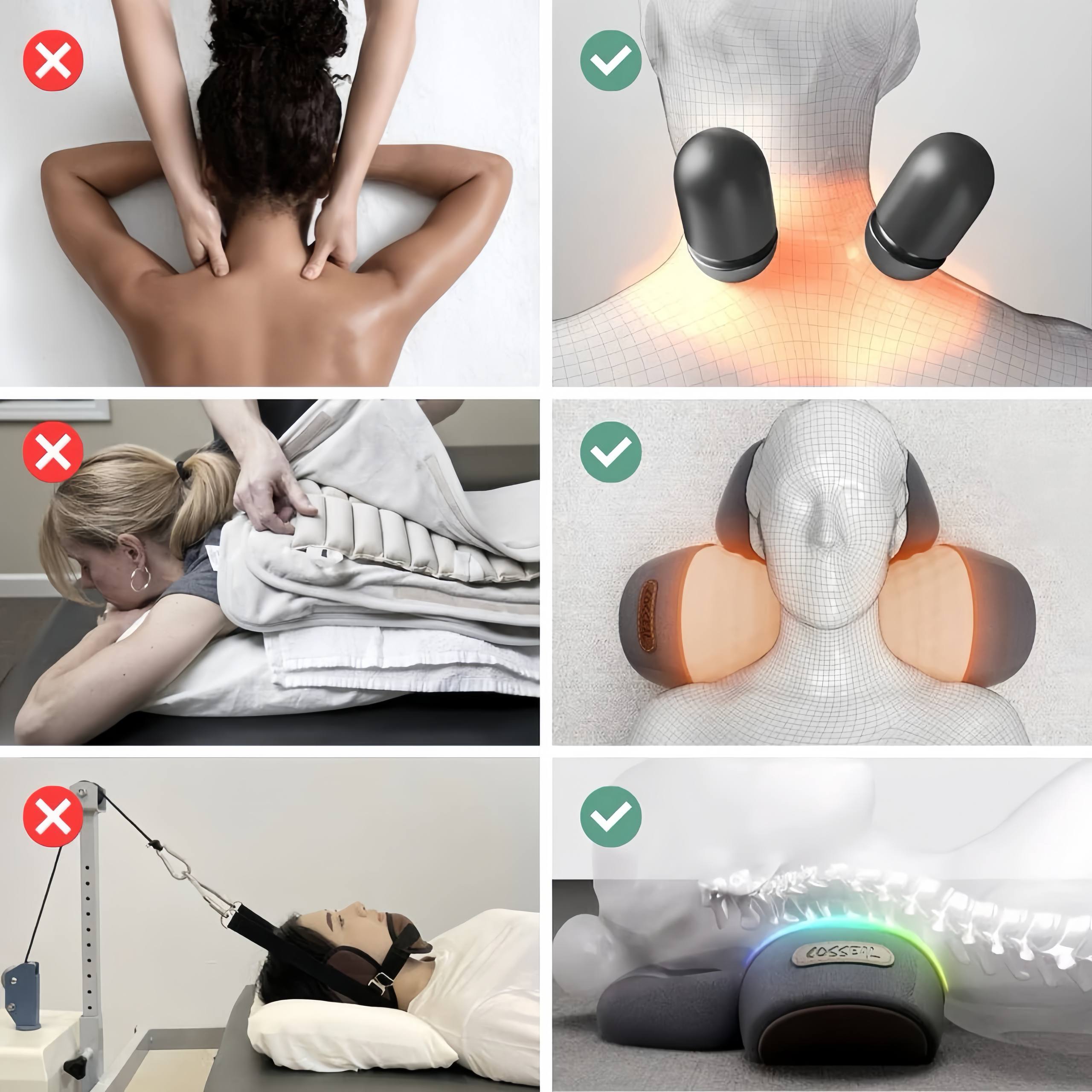 Sooth™3 In 1 Neck Massage Pillow